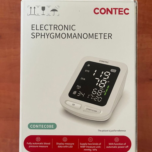 Contec 08E Arm Blood Pressure Monitor new with LED display