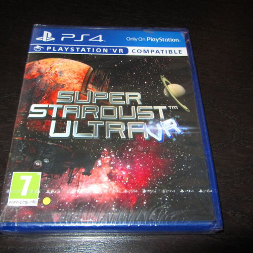 Super Stardust Ultra VR PS4 game new sealed