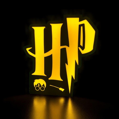 Magical Harry Potter lightbox new, fan art lamp