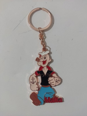 Popeye Malta Keychain new