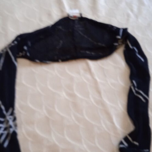 Rectangleblanc dress like new, black and silver, size S