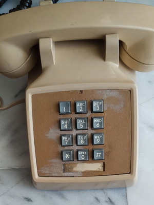 Vintage Bell Western Electric Model 2500 telephone used
