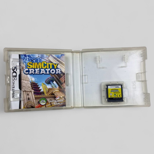 Nintendo DS cartridge SimCity Creator used