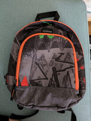 Quiksilver Backpack Like New Black
