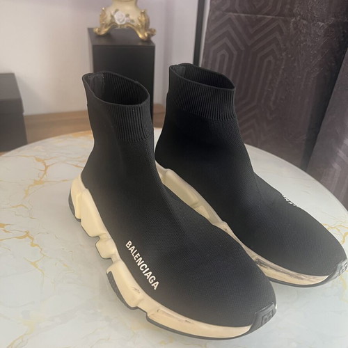 Balenciaga sneakers used, black, size 38