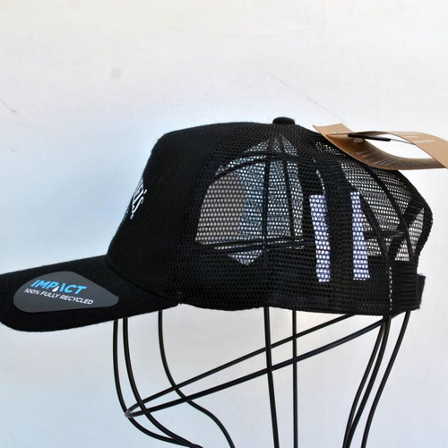 Jack Daniel’s black trucker hat like new, one size