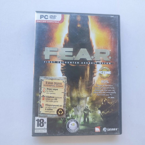 Fear First Encounter PC game like new