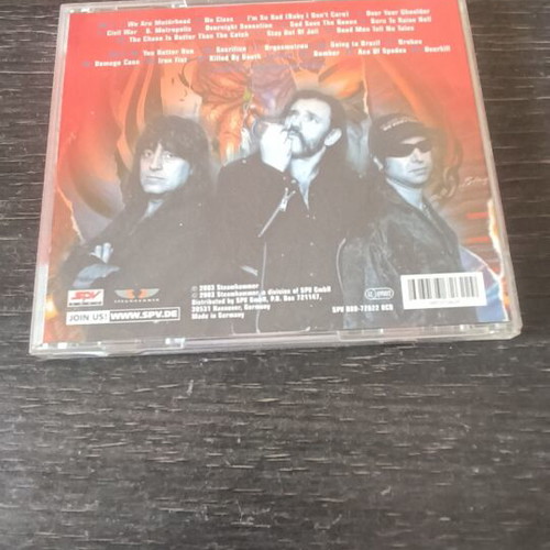 Motorhead 25 and 21 Live double CD