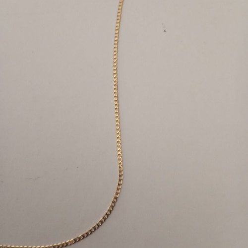 Gold K14 (585) chain necklace, 50 cm, 2.2 g