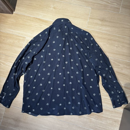 Marks & Spencer men's shirt 3XL like new, blue with flowers