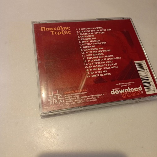 Paschalis Terzis CD like new, laiko