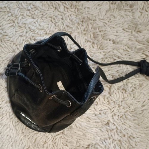 Kenneth Cole Reaction shoulder bucket bag, black