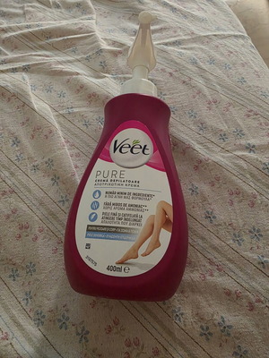 Veet hair removal cream 400ml new, ammonia free