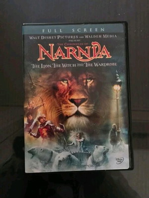 The Chronicles of Narnia DVD like new, Full Screen without Greek subtitles