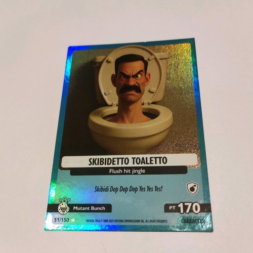 Italian Brainrot collectible card #51 new