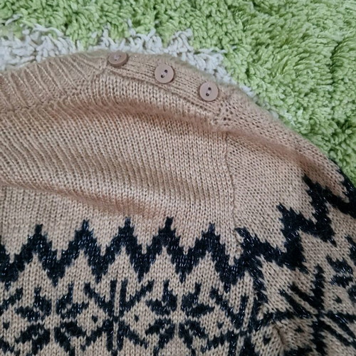 Next reindeer knitwear sweater like new, size M