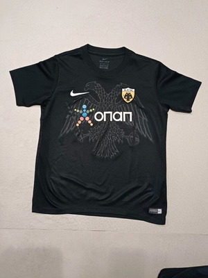 Φανέλα ΑΕΚ Nike Dri-FIT γνήσια, σαν καινούργια, μέγεθος 10–12 ετών