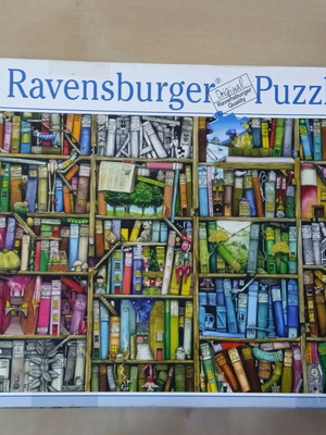 Παζλ Puzzle "Magical Bookcase" Ravensburger 1000 κομμάτια μεταχειρισμένο