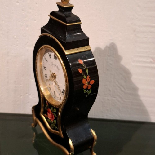 Angelus Swiss mechanical 8-day table clock used