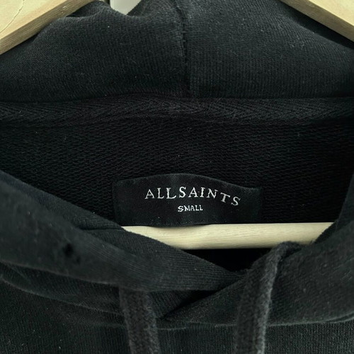 AllSaints Ninety Nutopia hoodie used, size S, black multicolor