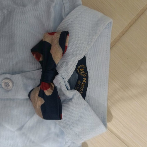 Children's set vest with shirt and bow tie new