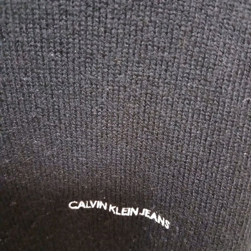 Calvin Klein sweater used, XS, black and white, authentic
