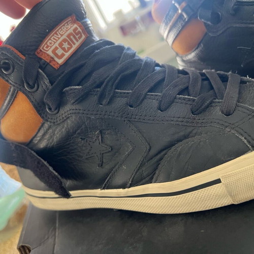 Converse Cons Leather sneakers like new, size 46, blue and black