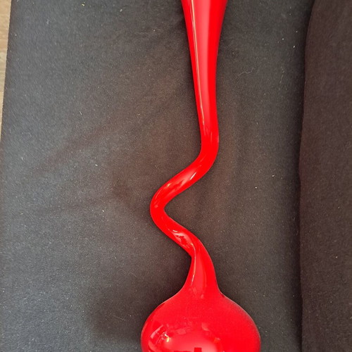Normann Copenhagen Swing Vase 40cm red like new