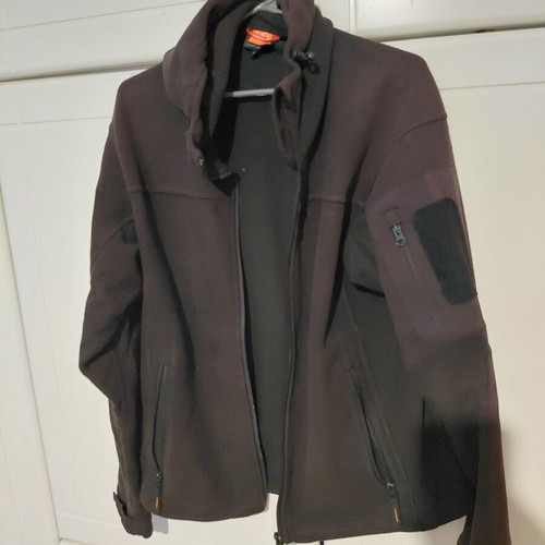 Pentagon fleece jacket used, black, size L