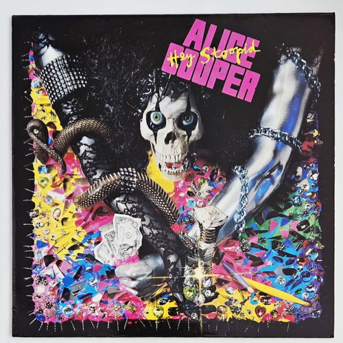 Alice Cooper Hey Stoopid βινύλιο άλμπουμ μεταχειρισμένο, ελληνική έκδοση 1991