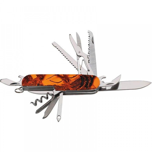 Verney-Carron Kronos LVAC212 Orange Camo multitool-knife new