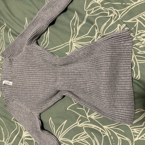 Stradivarius blouse gray new, size S