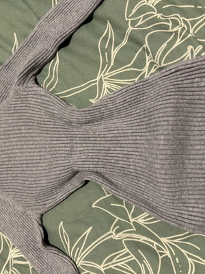Stradivarius blouse gray new, size S
