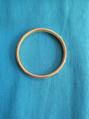 Vintage Monet bracelet like new, 22k gold plated with crystals