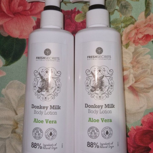 Donkey Milk Aloe Vera Body Lotion new, set of 2