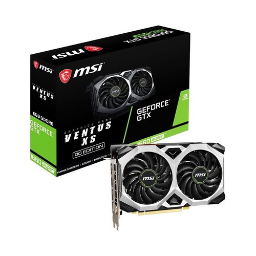 MSI GeForce GTX 1660 Super 6GB GDDR6 Ventus XS OC graphics card like new