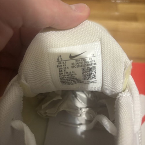 Nike Air Max TN Triple White sneakers new