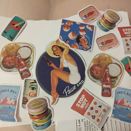Retro Advertising Stickers new