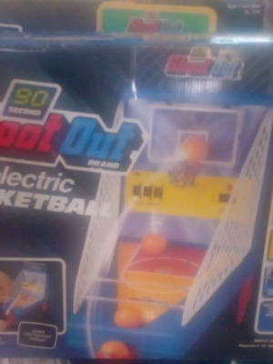 Shoot Out Basketball and Football Game new, boxed