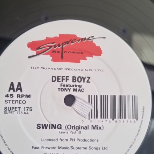Swing vinyl record used