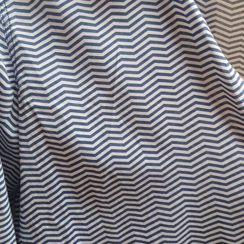 Benetton women's shirt like new, size S/M, white and blue