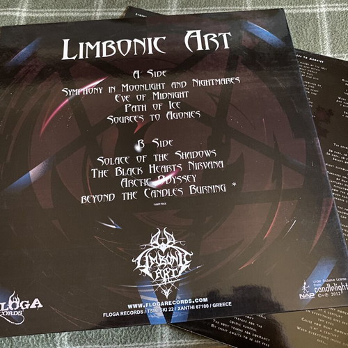 Limbonic Art Epitome Of Illusions LP, black metal