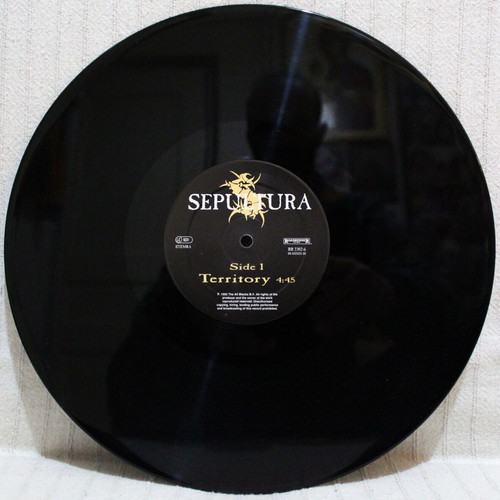 Sepultura Territory βινύλιο 12", 45 RPM, single μεταχειρισμένο