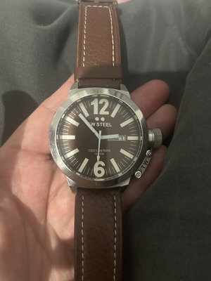 TW Steel CEO Canteen CE1010 καφέ ρολόι μεταχειρισμένο, χρονογράφος, ημέρα και ημερομηνία
