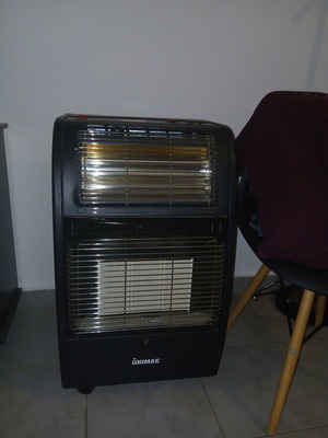 Gas and electric heater