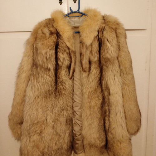 Mink fur used beige, size L, Canada Furs Athens