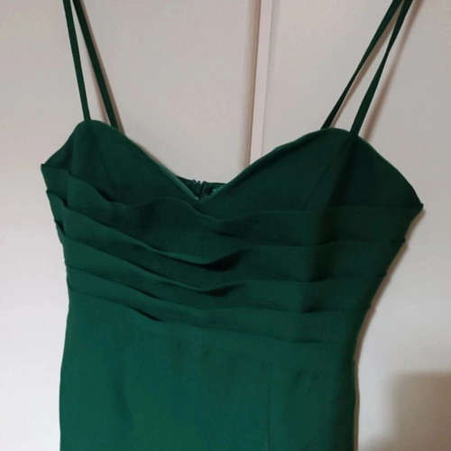 Long dress green, new with tag, size S