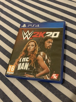 WWE 2K20 PS4 game, complete with case