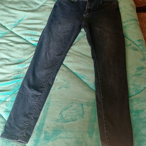 Women's jean pants size 44 like new, blue