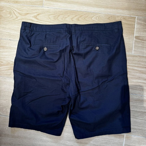 Livergy men's fabric bermuda shorts used, size XXL, blue